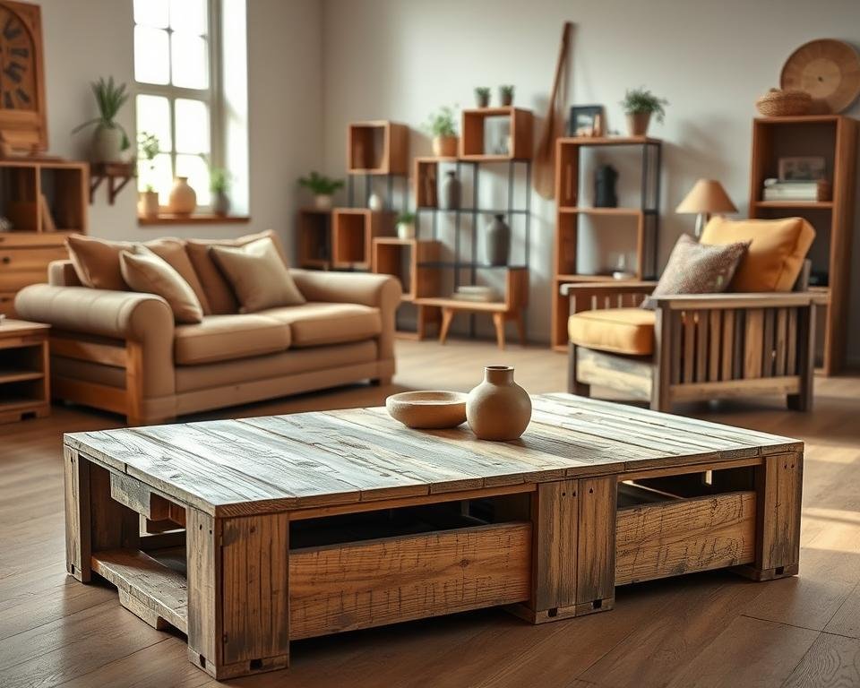 Como fazer móveis com caixote de feira