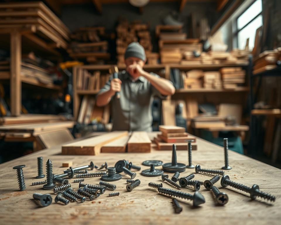 Como pregar e parafusar corretamente em madeira