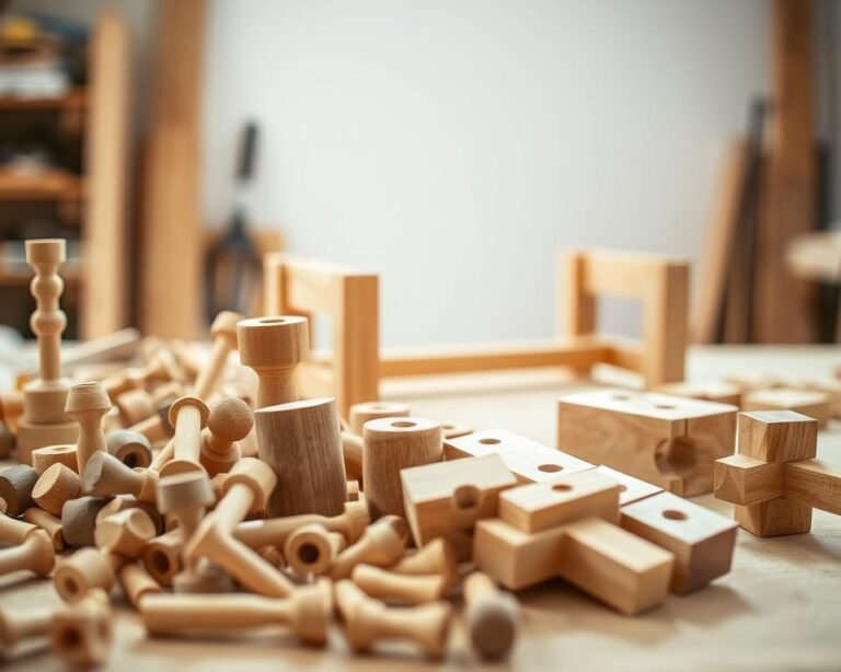 Juntas de madeira simples