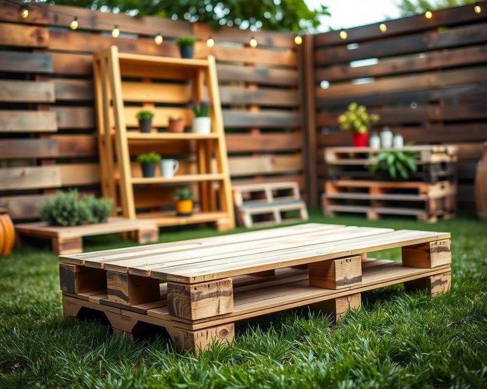 Projetos com pallet para iniciantes