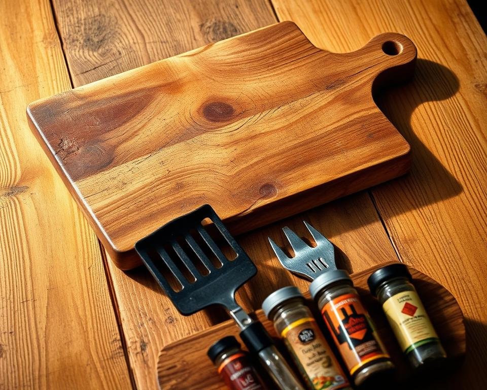 Como fazer uma tábua de churrasco de madeira